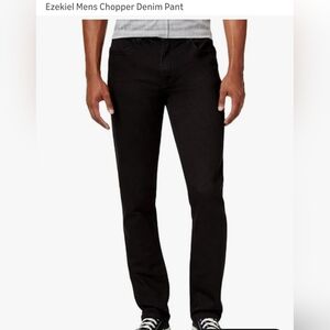 Ezekiel Slim Fit Black Men's Jeans